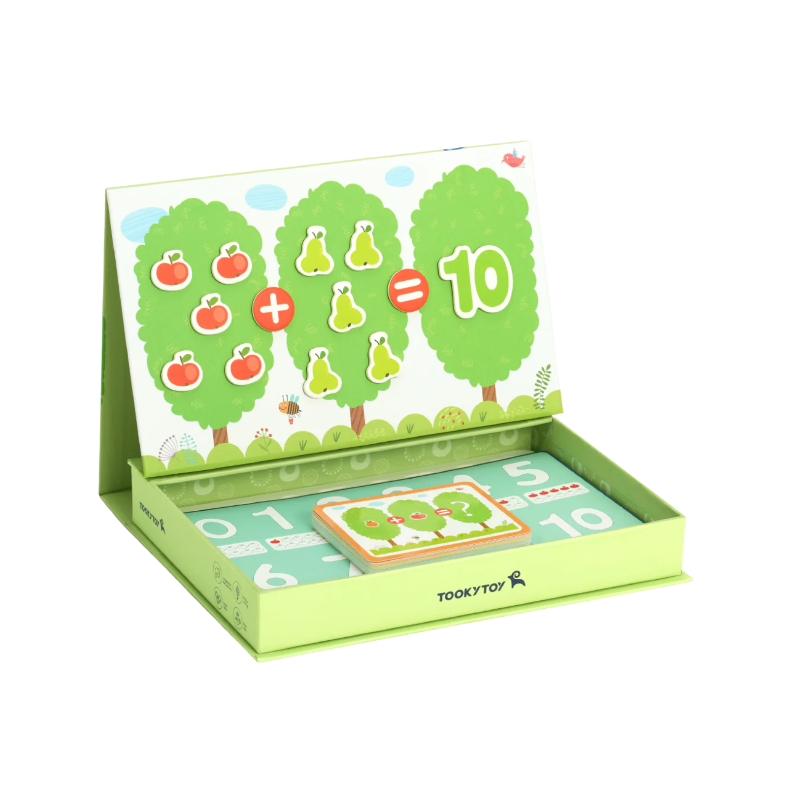 Magnetic Box Math - learning toy for school-age kids by Tokiplay